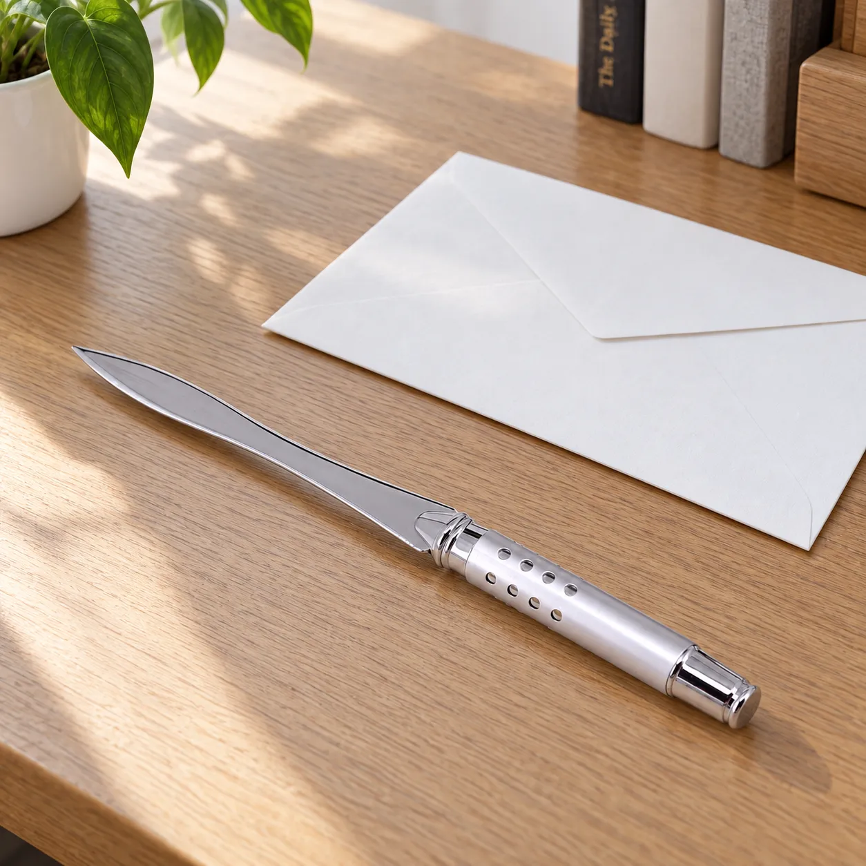Silver Letter Opener - use view; styling objects excluded